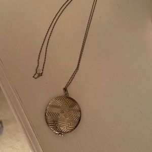 House of Harlow silver necklace